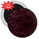 Leather Look & Skins  Capri Cranberry 3  Magnet (100 pack)