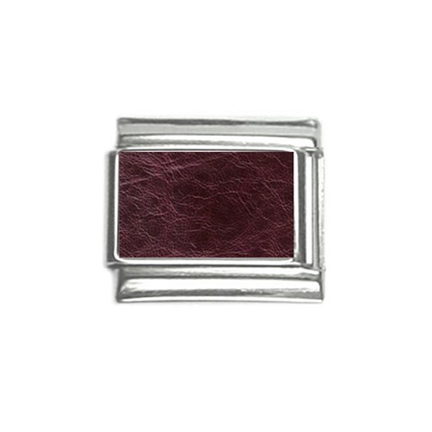 Leather Look & Skins  Capri Cranberry Italian Charm (9mm) from ArtsNow.com Front