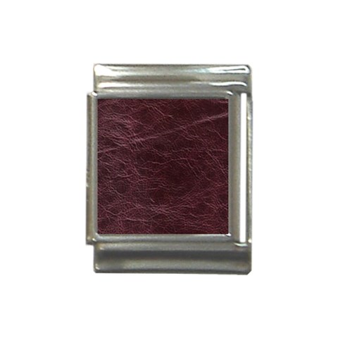 Leather Look & Skins  Capri Cranberry Italian Charm (13mm) from ArtsNow.com Front