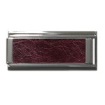 Leather Look & Skins  Capri Cranberry Superlink Italian Charm (9mm)
