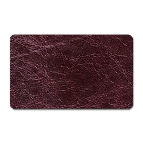 Leather Look & Skins  Capri Cranberry Magnet (Rectangular) from ArtsNow.com Front
