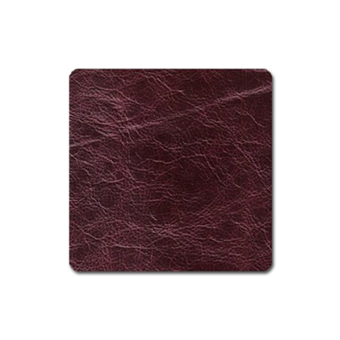 Leather Look & Skins  Capri Cranberry Magnet (Square) from ArtsNow.com Front