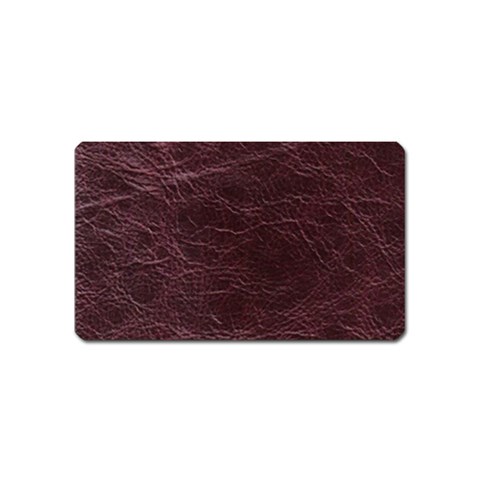 Leather Look & Skins  Capri Cranberry Magnet (Name Card) from ArtsNow.com Front