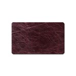 Leather Look & Skins  Capri Cranberry Magnet (Name Card)