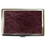 Leather Look & Skins  Capri Cranberry Cigarette Money Case