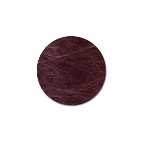 Leather Look & Skins  Capri Cranberry Golf Ball Marker from ArtsNow.com Front