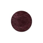 Leather Look & Skins  Capri Cranberry Golf Ball Marker