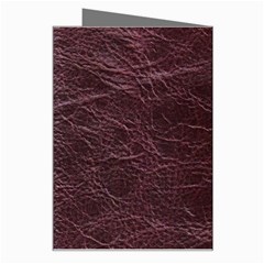Leather Look & Skins  Capri Cranberry Greeting Card from ArtsNow.com Right