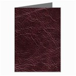 Leather Look & Skins  Capri Cranberry Greeting Cards (Pkg of 8)