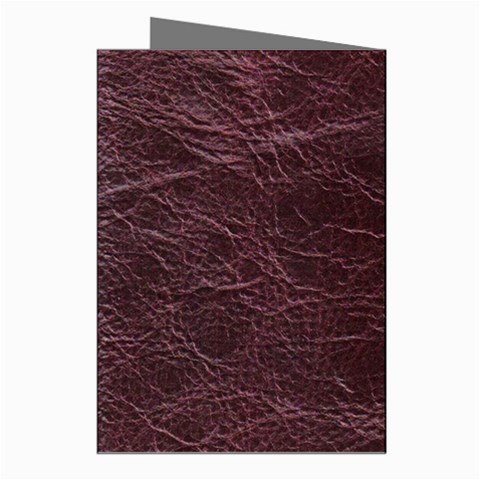 Leather Look & Skins  Capri Cranberry Greeting Cards (Pkg of 8) from ArtsNow.com Right