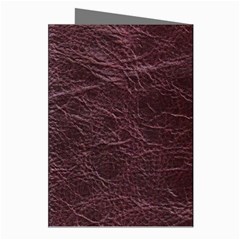Leather Look & Skins  Capri Cranberry Greeting Cards (Pkg of 8) from ArtsNow.com Right