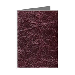 Leather Look & Skins  Capri Cranberry Mini Greeting Cards (Pkg of 8) from ArtsNow.com Right