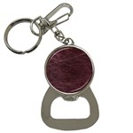 Leather Look & Skins  Capri Cranberry Bottle Opener Key Chain