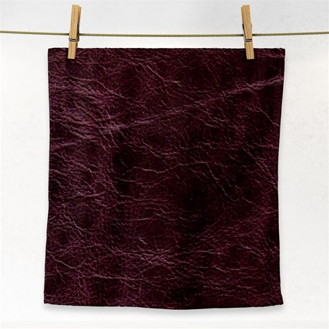 Leather Look & Skins  Capri Cranberry Face Towel from ArtsNow.com Front