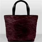 Leather Look & Skins  Capri Cranberry Bucket Bag
