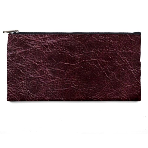 Leather Look & Skins  Capri Cranberry Pencil Case from ArtsNow.com Front