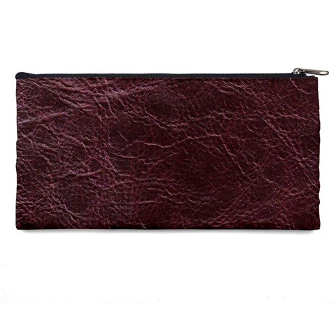 Leather Look & Skins  Capri Cranberry Pencil Case from ArtsNow.com Back