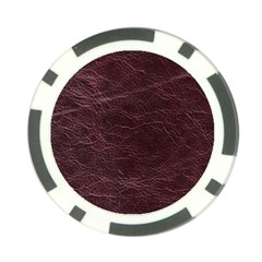 Leather Look & Skins  Capri Cranberry Poker Chip Card Guard (10 pack) from ArtsNow.com Front