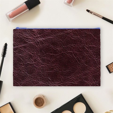 Leather Look & Skins  Capri Cranberry Cosmetic Bag (Large) from ArtsNow.com Front