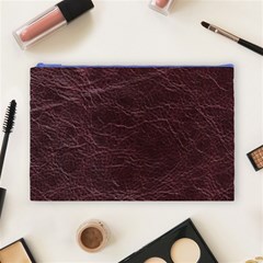 Leather Look & Skins  Capri Cranberry Cosmetic Bag (Large) from ArtsNow.com Front