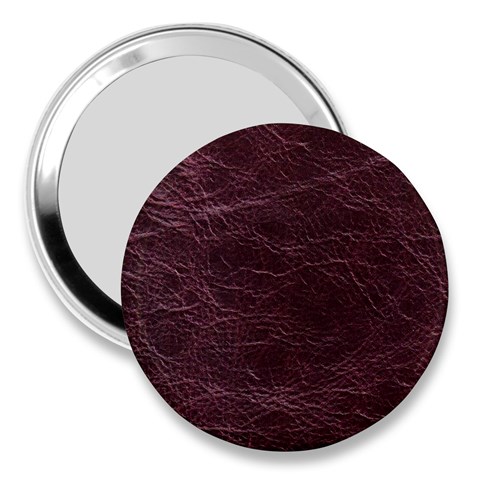 Leather Look & Skins  Capri Cranberry 3  Handbag Mirror from ArtsNow.com Front