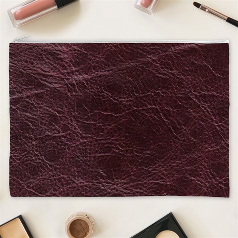 Leather Look & Skins  Capri Cranberry Cosmetic Bag (XXXL) from ArtsNow.com Front