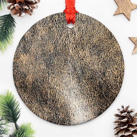 Ll Brown Ornament (Round) from ArtsNow.com Front