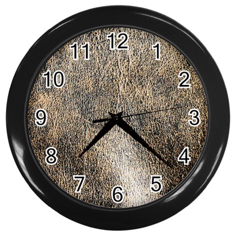 Ll Brown Wall Clock (Black) from ArtsNow.com Front
