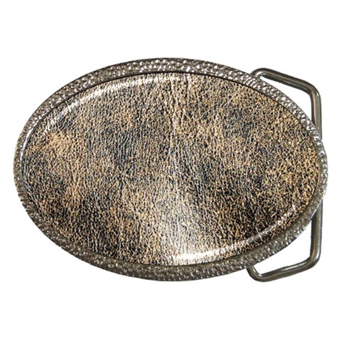 Ll Brown Belt Buckle from ArtsNow.com Front