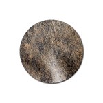 Ll Brown Rubber Coaster (Round)