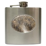 Ll Brown Hip Flask (6 oz)