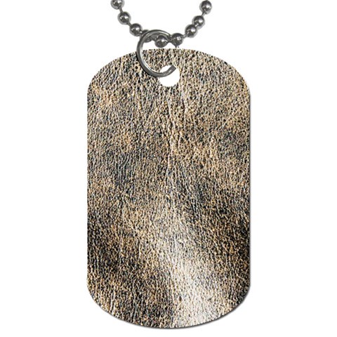 Ll Brown Dog Tag (Two Sides) from ArtsNow.com Front