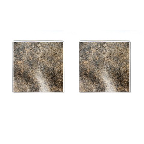 Ll Brown Cufflinks (Square) from ArtsNow.com Front(Pair)