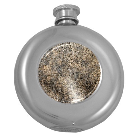 Ll Brown Hip Flask (5 oz) from ArtsNow.com Front