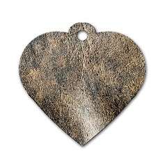 Ll Brown Dog Tag Heart (Two Sides) from ArtsNow.com Back