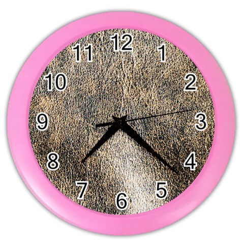 Ll Brown Color Wall Clock from ArtsNow.com Front