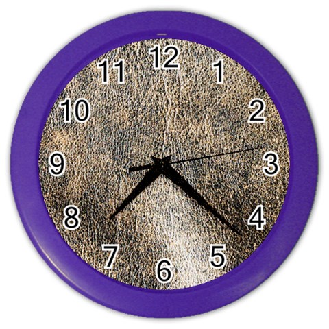 Ll Brown Color Wall Clock from ArtsNow.com Front