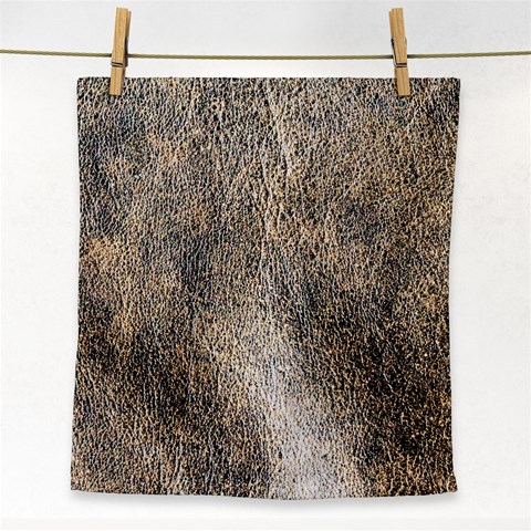 Ll Brown Face Towel from ArtsNow.com Front