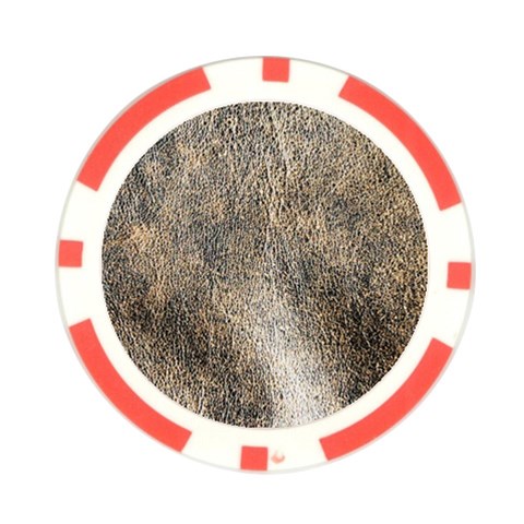 Ll Brown Poker Chip Card Guard (10 pack) from ArtsNow.com Front