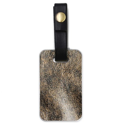 Ll Brown Luggage Tag (one side) from ArtsNow.com Front