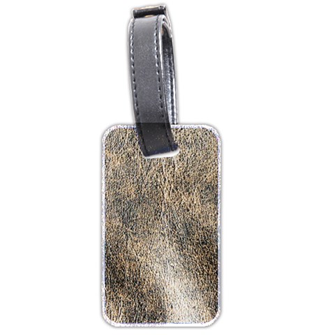 Ll Brown Luggage Tag (two sides) from ArtsNow.com Front