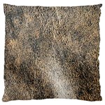 Ll Brown Large Cushion Case (Two Sides)