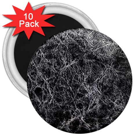 Ll Black 3  Magnet (10 pack) from ArtsNow.com Front