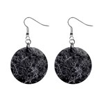 Ll Black 1  Button Earrings