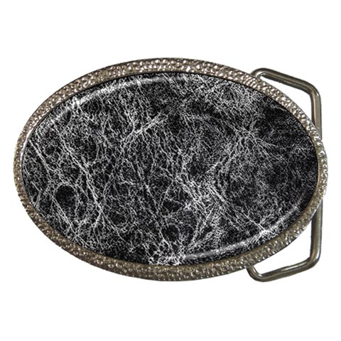 Ll Black Belt Buckle from ArtsNow.com Front