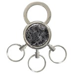 Ll Black 3-Ring Key Chain