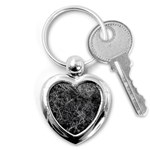 Ll Black Key Chain (Heart)