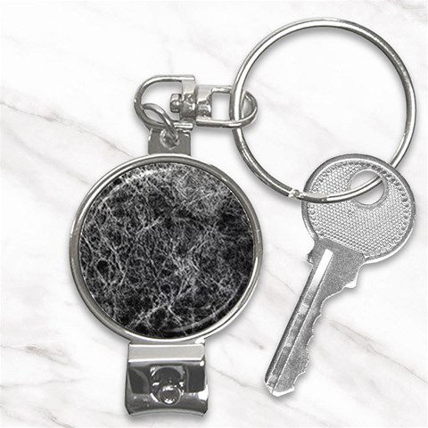 Ll Black Nail Clippers Key Chain from ArtsNow.com Front