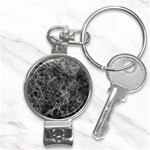 Ll Black Nail Clippers Key Chain