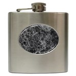 Ll Black Hip Flask (6 oz)
